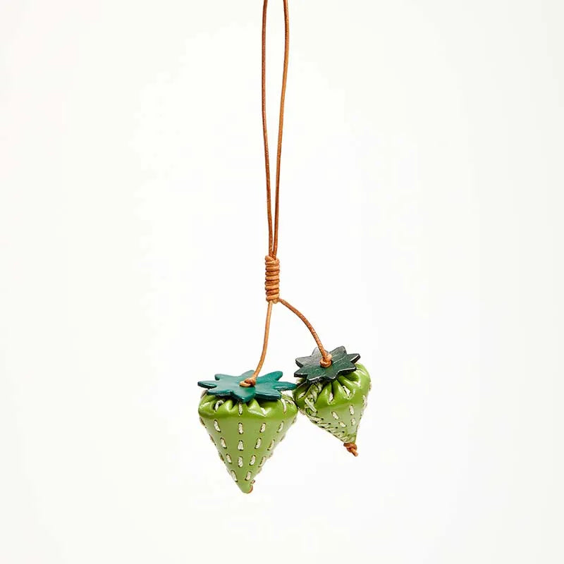 Charm de Cuero en Forma de Hamburguesa – Estilo Divertido y Detalle Sofisticado