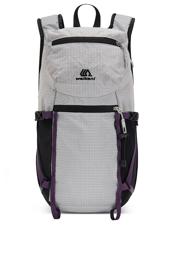 Mochila Outdoor WEIKANI Gris para Senderismo y Trekking – Ligera y Transpirable