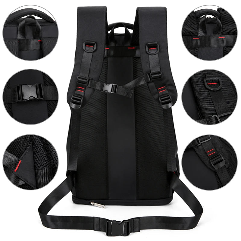 Mochila de Viaje y Montaña para Hombre – Gran Capacidad y Máxima Resistencia