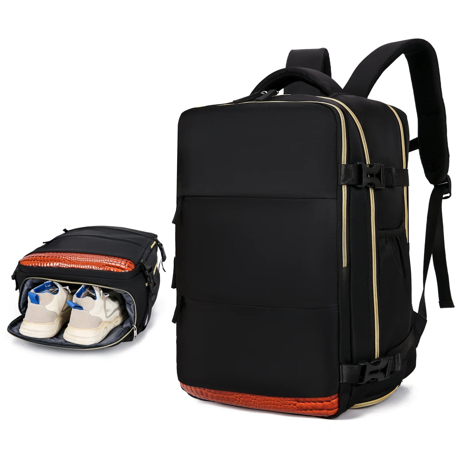 Mochila de Viaje Multifuncional de Gran Capacidad – Portátil, Deporte y Uso Diario