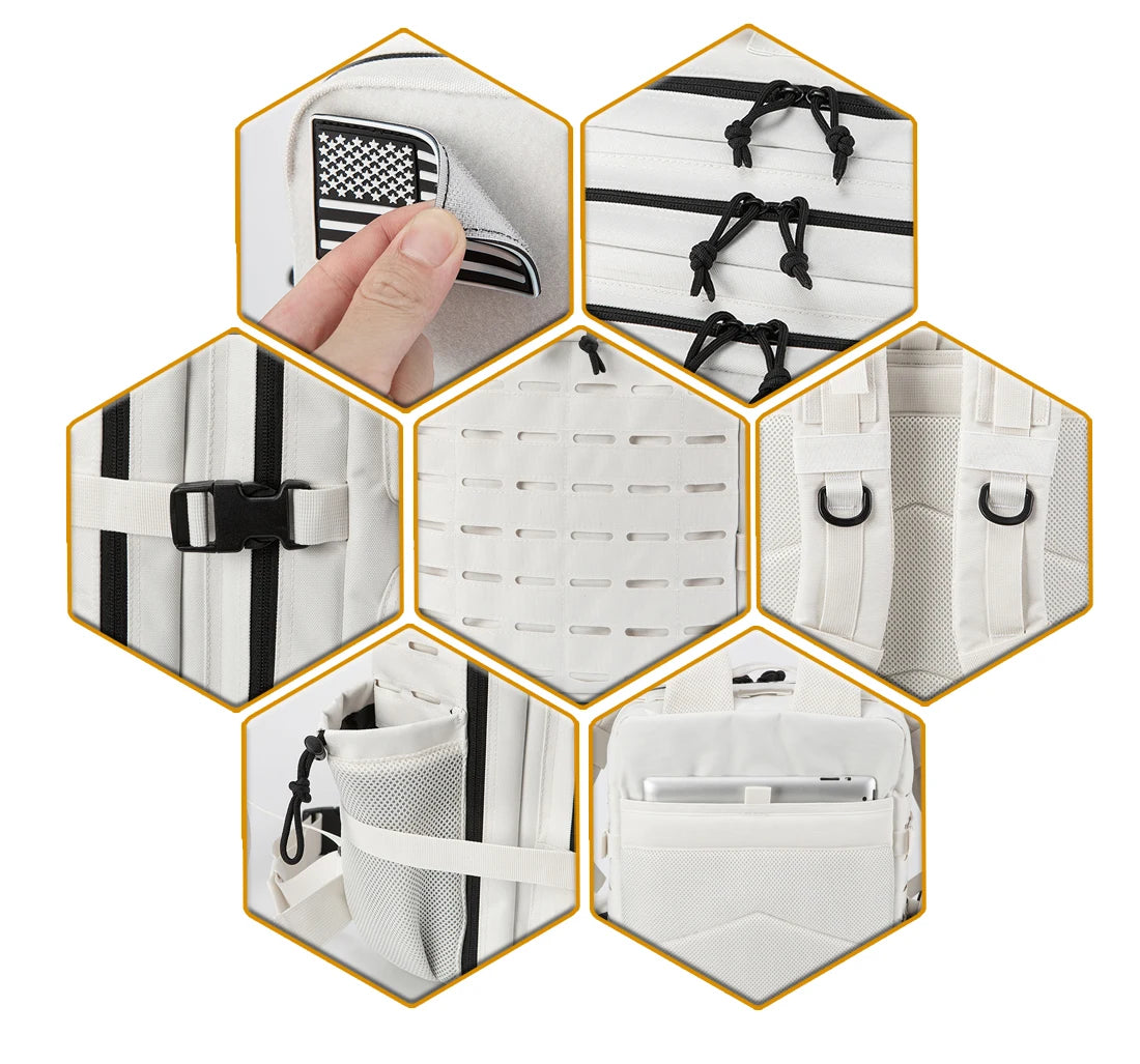 Mochila Táctica Outdoor 45L – Resistencia Extrema y Gran Capacidad