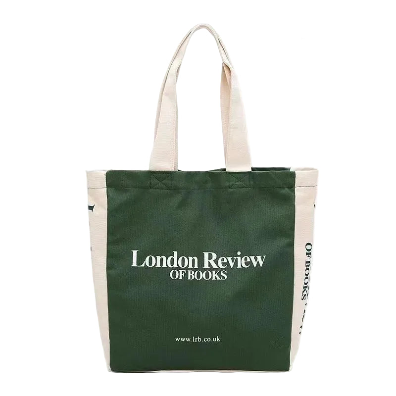 Bolso Tote de Lona Verde: Estilo Urbano y Máxima Capacidad