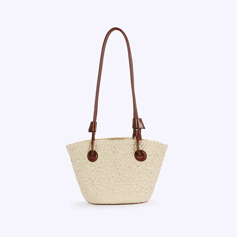 Bolso de Ratán Natural – Elegancia Artesanal y Estilo Boho Chic