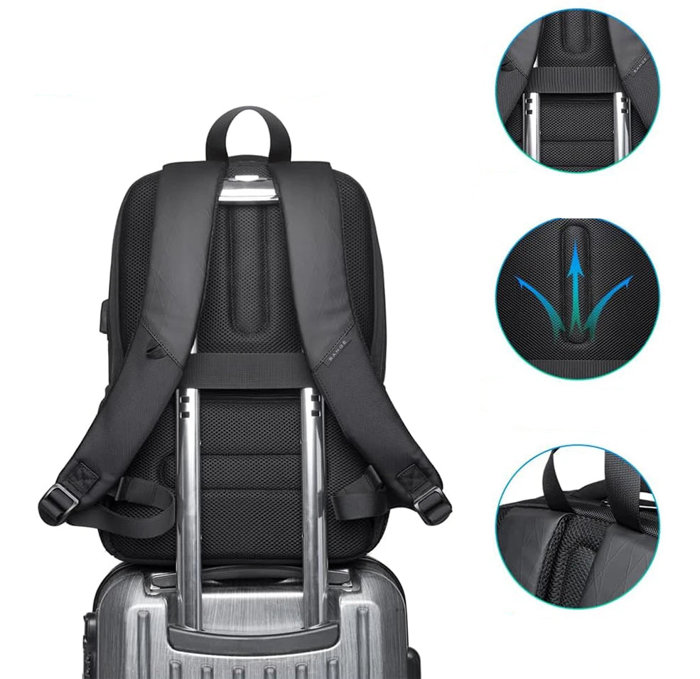 Mochila Bange Classic Azul – Resistencia y Diseño Ergonómico Superior