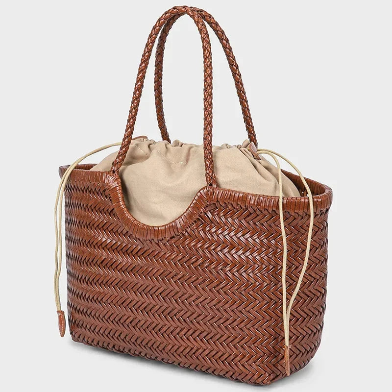 Bolso tote de Rafia para Mujer – Elegancia Natural y Estilo Atemporal